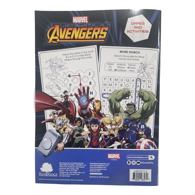 Disney Avengers Activity and Coloring Book Withmini Markers Disney Avengers Activity and Coloring Book Withmini Markers