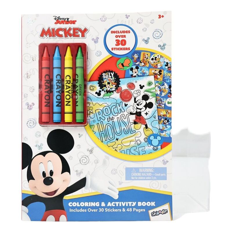 Disney Micky Coloring & Activity Book With Crayons Disney Micky Coloring & Activity Book With Crayons
