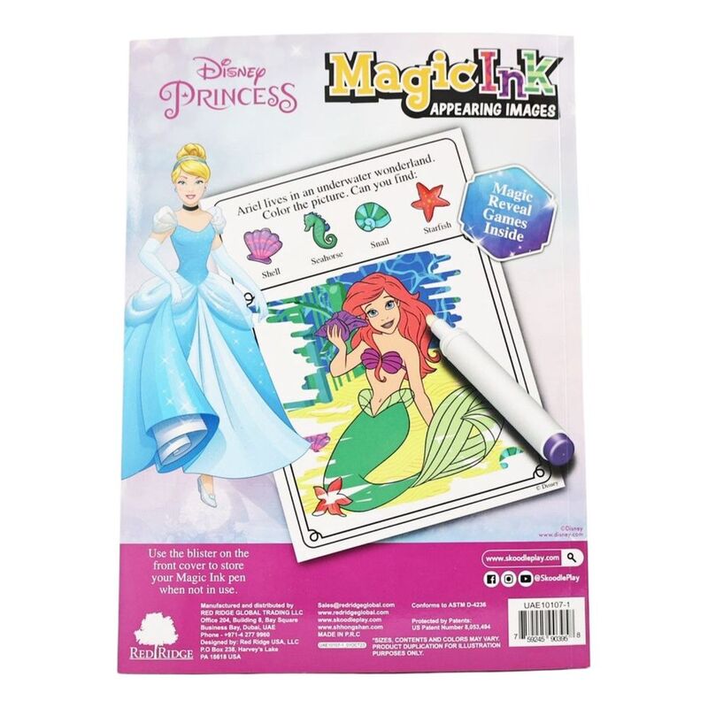Disney Princess Magic Ink Book
