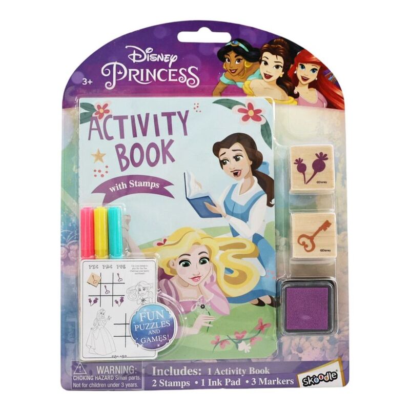 Disney Princess Activity Book With Wooden Stampers Disney Princess Activity Book With Wooden Stampers