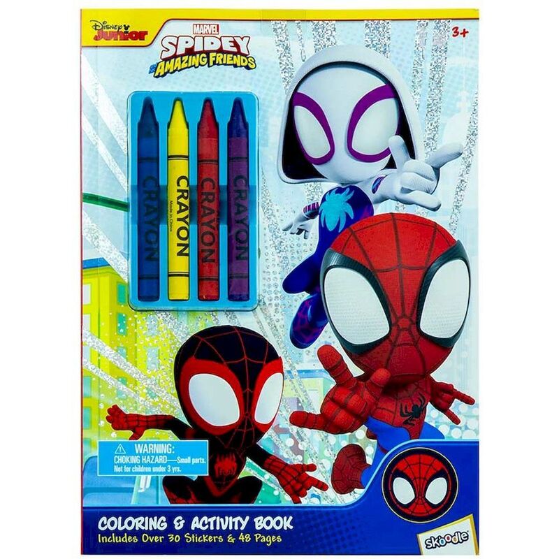 Disney Spidey Coloring & Activity Book with Crayons Disney Spidey Coloring & Activity Book with Crayons