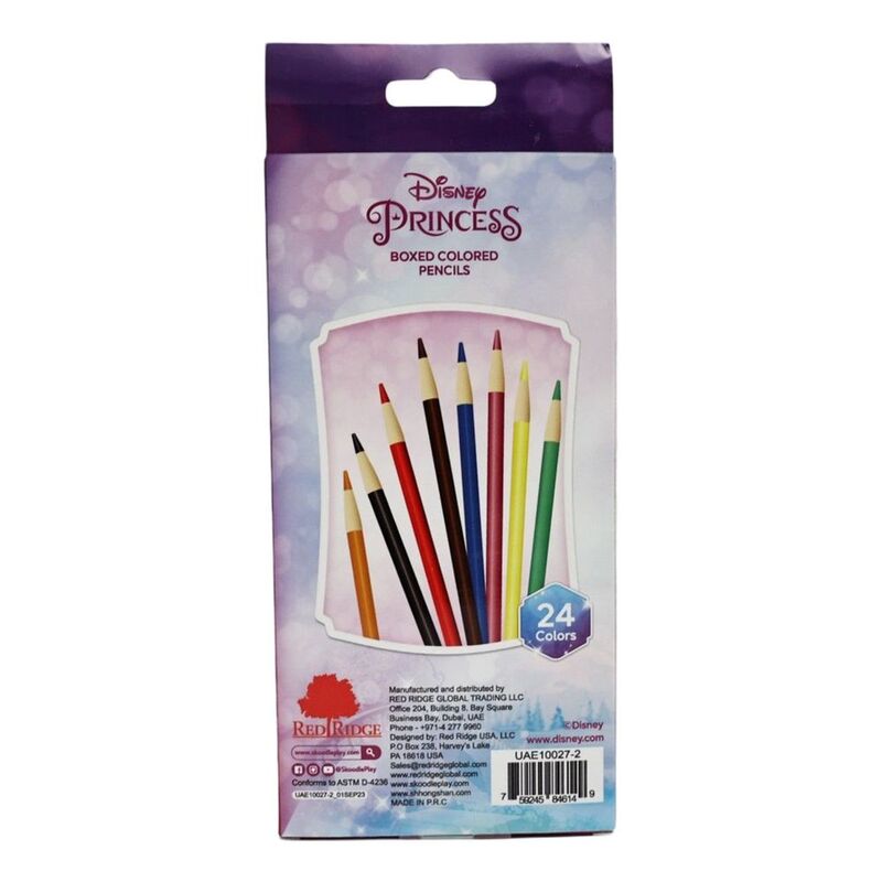 Disney Princess 24 Colored Pencil Disney Princess 24 Colored Pencil