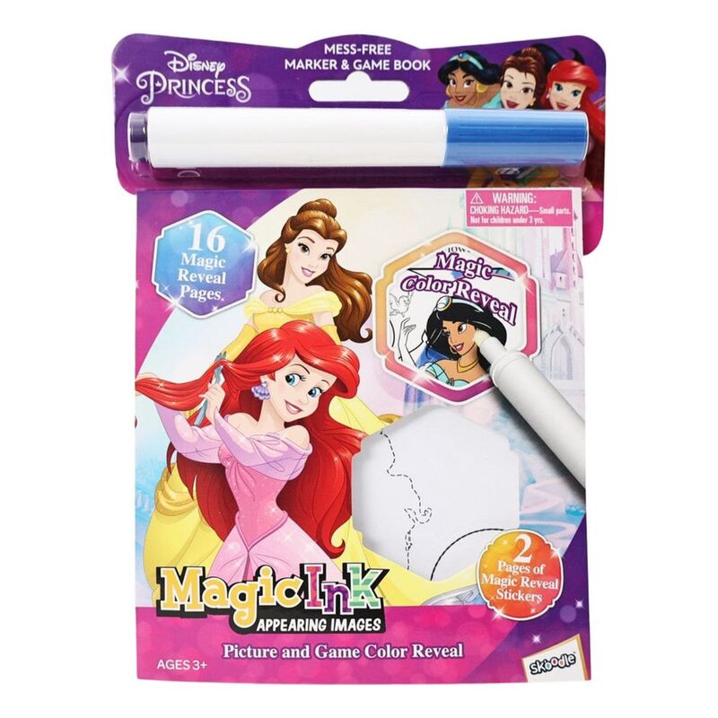 Disney Princess Magic Ink Book With Stickers Disney Princess Magic Ink Book With Stickers