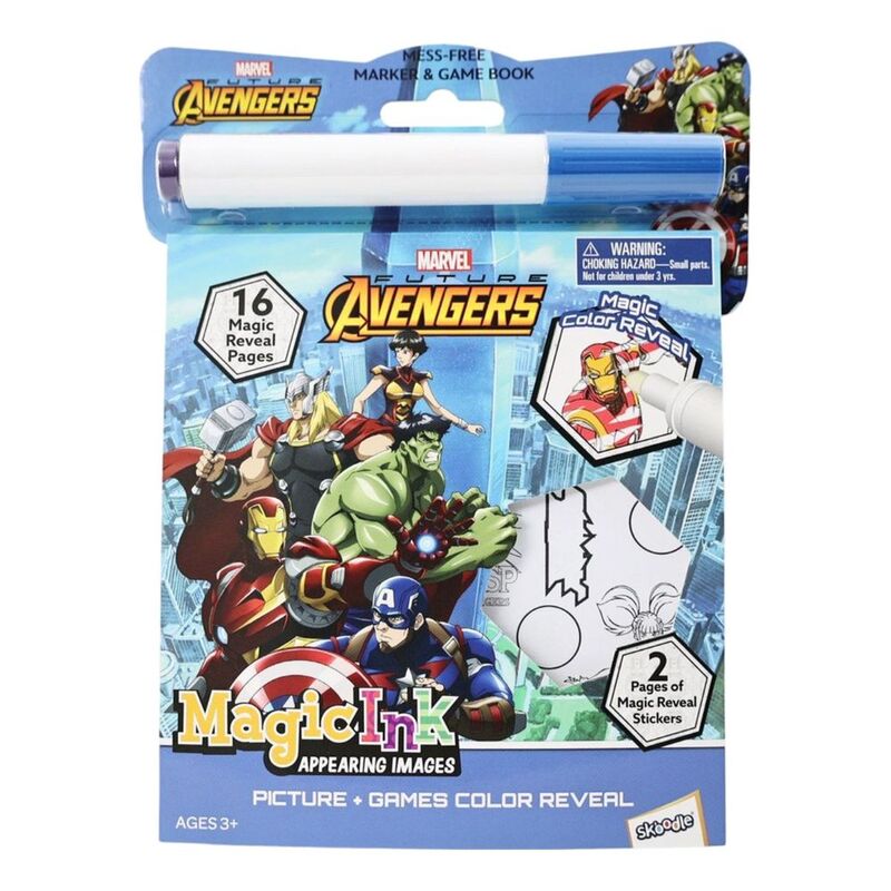 Disney Marvel'S Future Avengers Magic Ink Book With Stickers