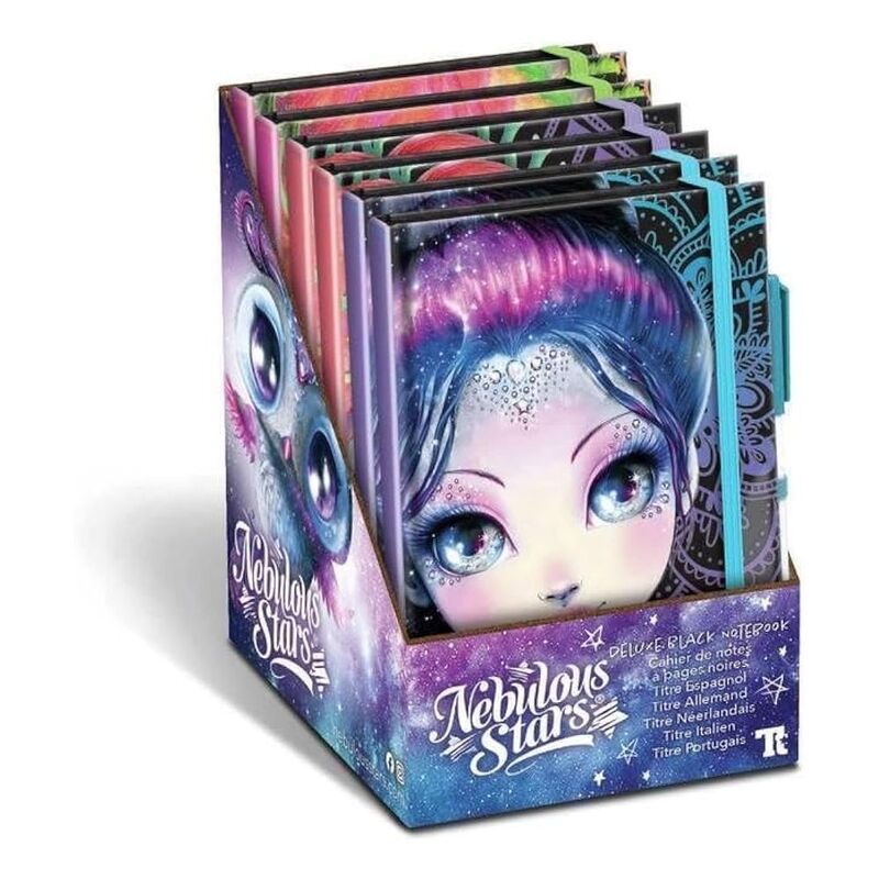 Nebulous Stars Deluxe Black Note Book Assortment (3) Nebulous Stars Deluxe Black Note Book Assortment (3)