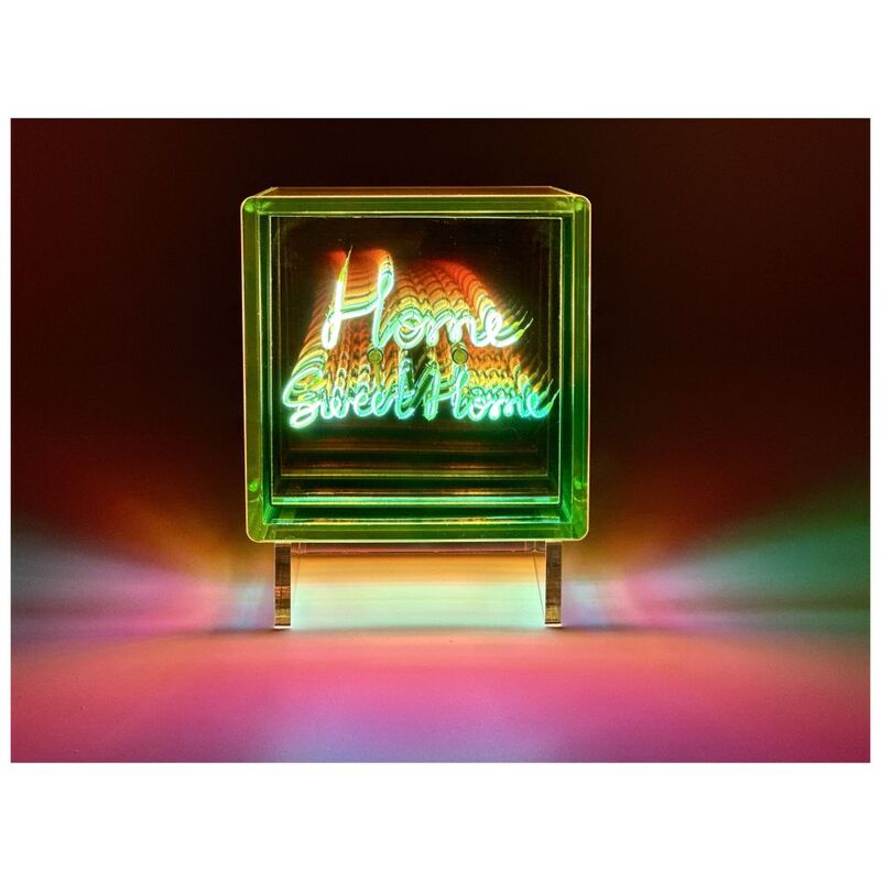 Message In The Box Home Sweet Home Light