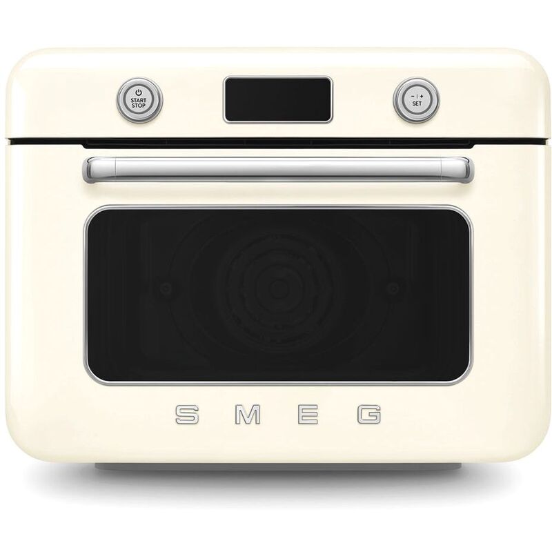 Smeg Countertop Combi Steam Oven 10-In-1 Multifunction Cream Smeg Countertop Combi Steam Oven 10-In-1 Multifunction Cream