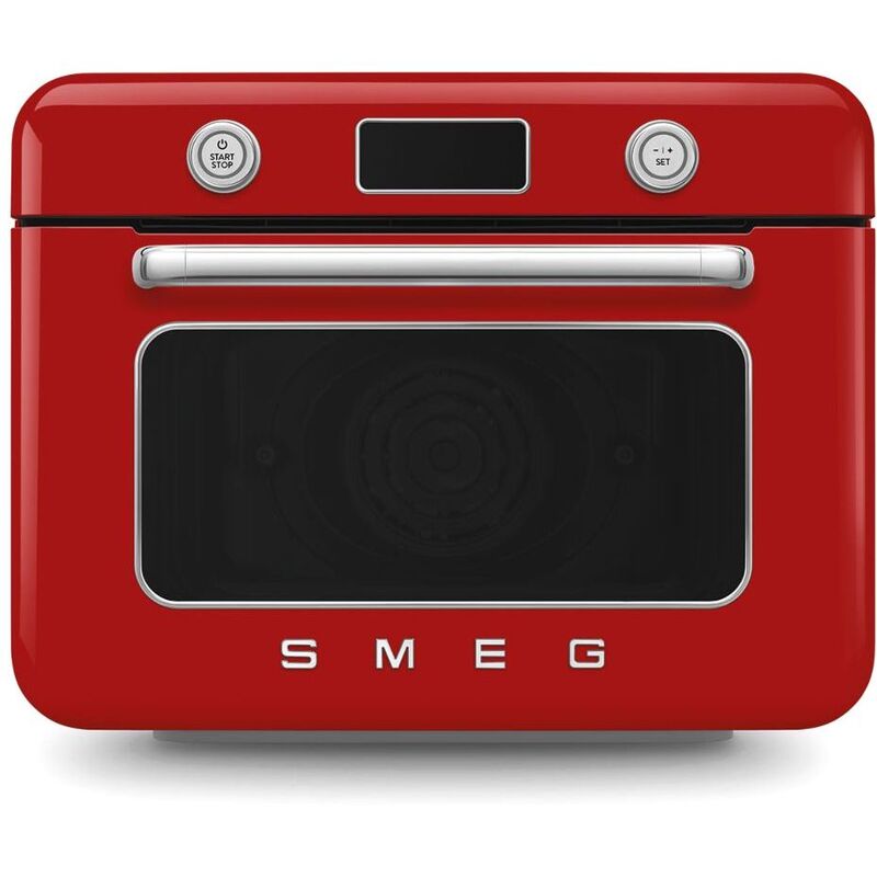 Smeg Countertop Combi Steam Oven 10-In-1 Multifunction Red
