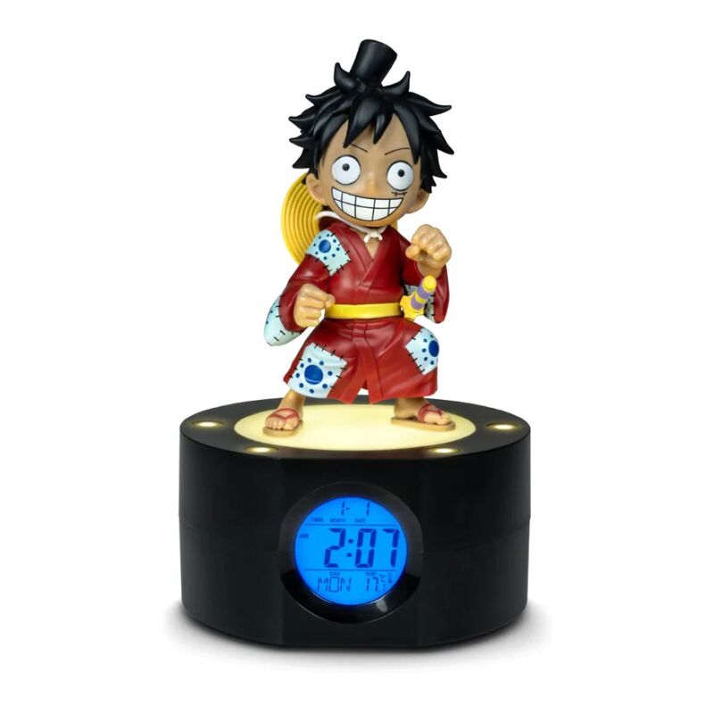 Teknofun One Piece Luffy Wano Kuni Light-Up Alarm Clock Teknofun One Piece Luffy Wano Kuni Light-Up Alarm Clock