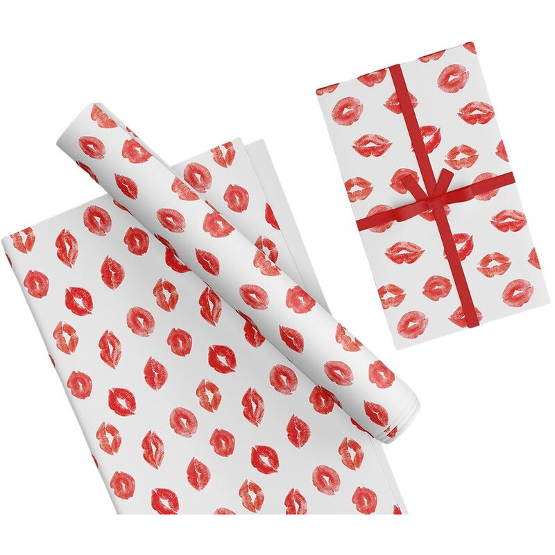 Share The Love Kissy Lips Wrapping Paper (Roll) Share The Love Kissy Lips Wrapping Paper (Roll)