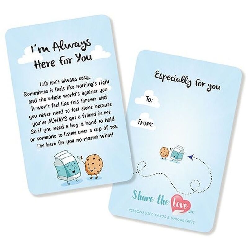 Share the Love Im Always Here For You - Affection Greeting Card Share the Love Im Always Here For You - Affection Greeting Card