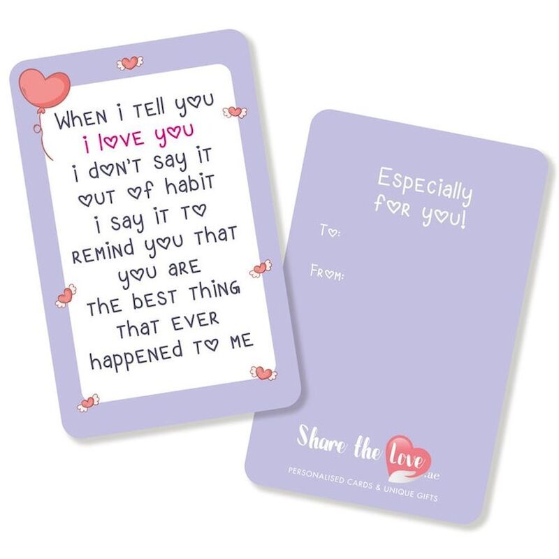 Share the Love Best Thing That Ever Happened To Me - Wallet Greeting Card Share the Love Best Thing That Ever Happened To Me - Wallet Greeting Card