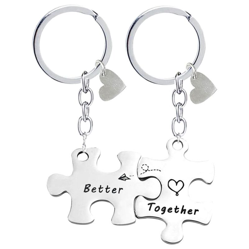 Share The Love Better Together Keychain Set (2 Pieces) Share The Love Better Together Keychain Set (2 Pieces)