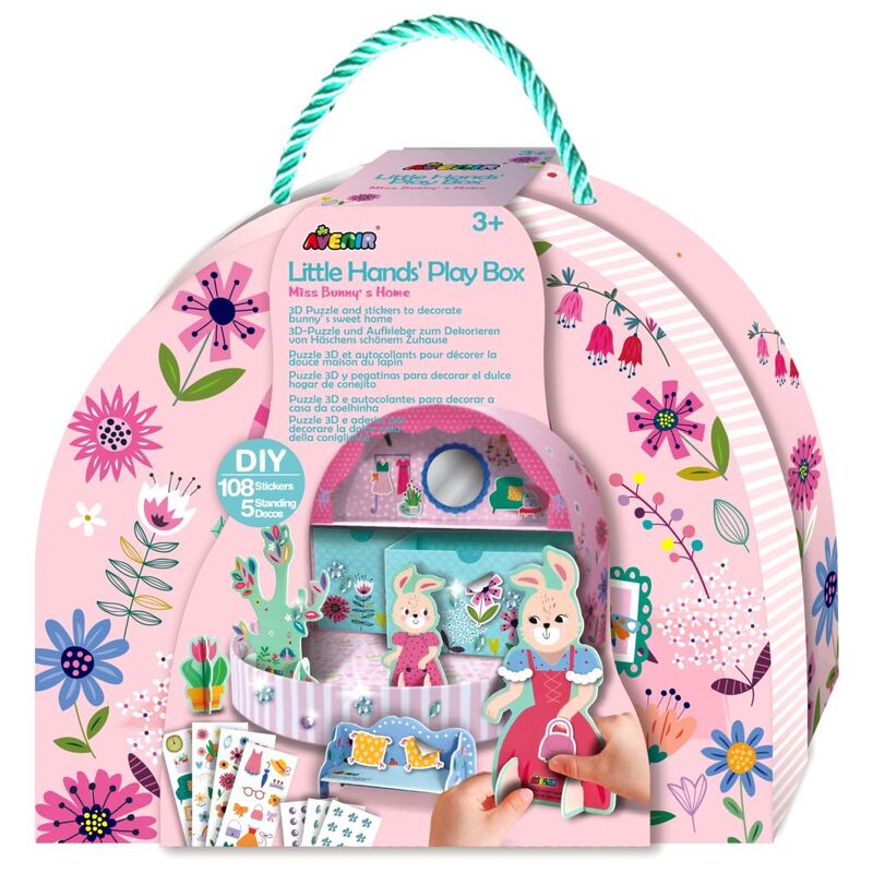 Avenir Little Hands' Play Box - Miss Bunny'S Home Avenir Little Hands' Play Box - Miss Bunny'S Home