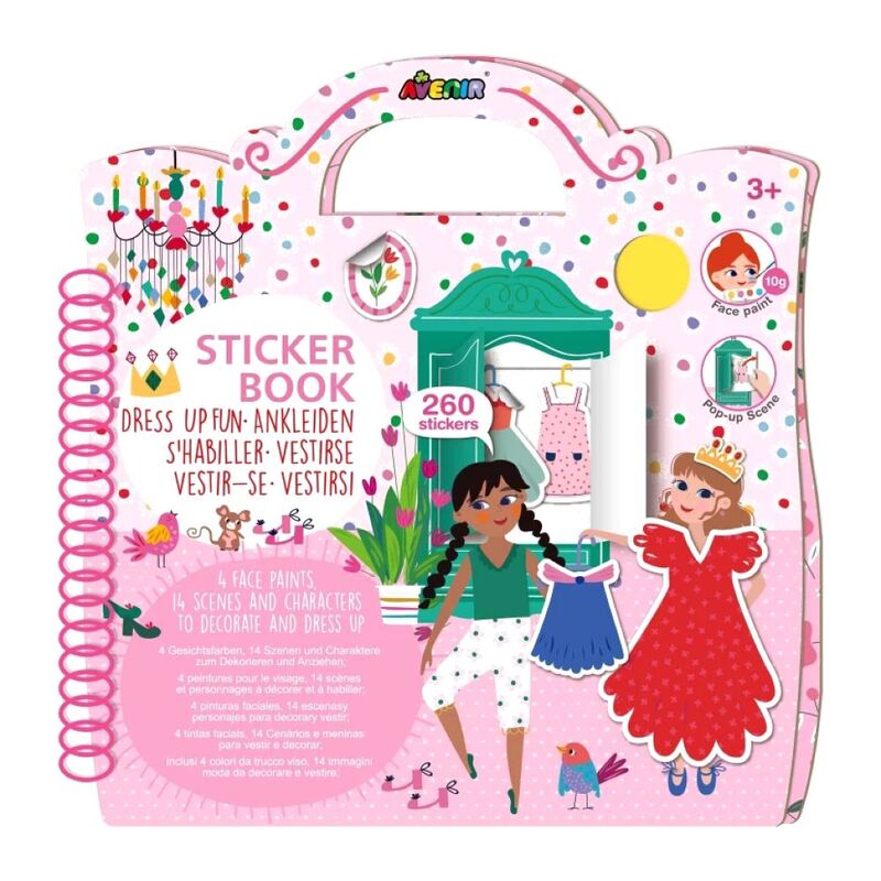 Avenir Sticker Book - Dress Up Fun