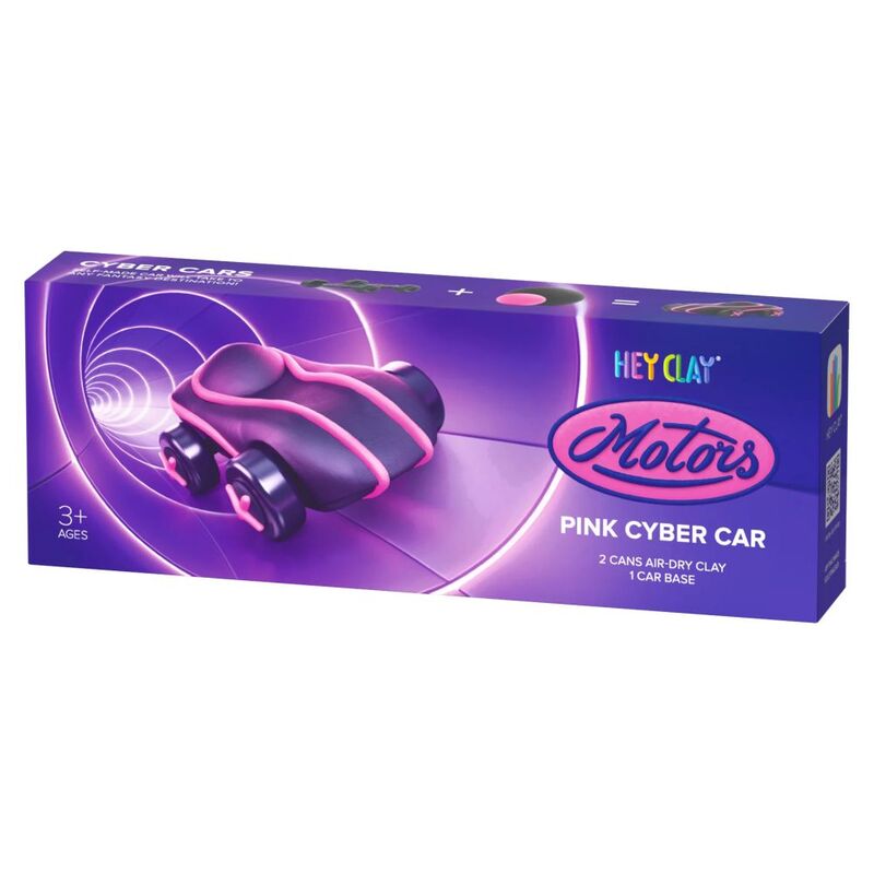 Hey Clay Motors - Pink Cyber Car