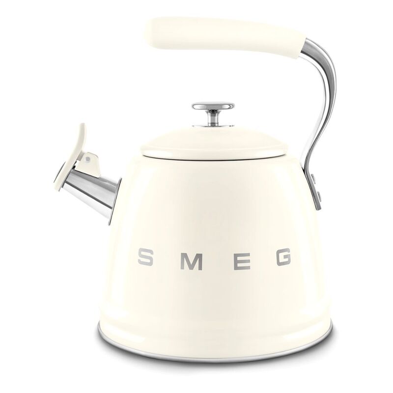 Smeg Stovetop Kettle 50's Style Cream Smeg Stovetop Kettle 50's Style Cream