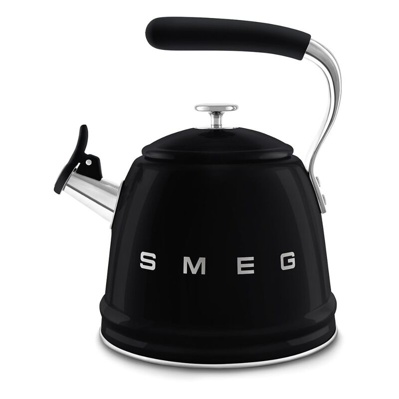 Smeg Stovetop Kettle 50's Style Black Smeg Stovetop Kettle 50's Style Black