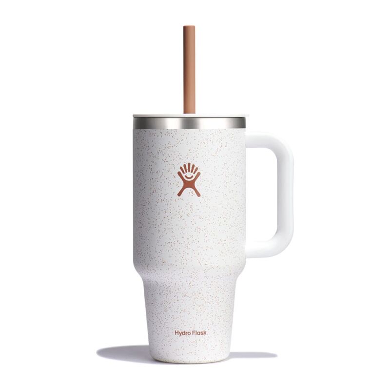 Hydro Flask Travel Tumbler 950ml Seasalt W/ Straw