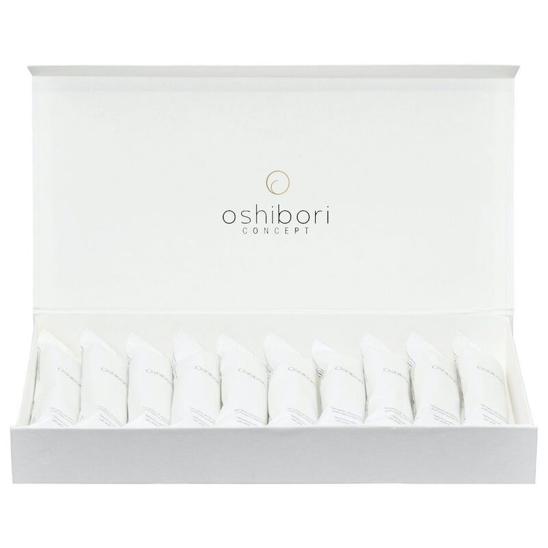 Oshibori Concept Tuilerie Box White Tea Oshibori Concept Tuilerie Box White Tea