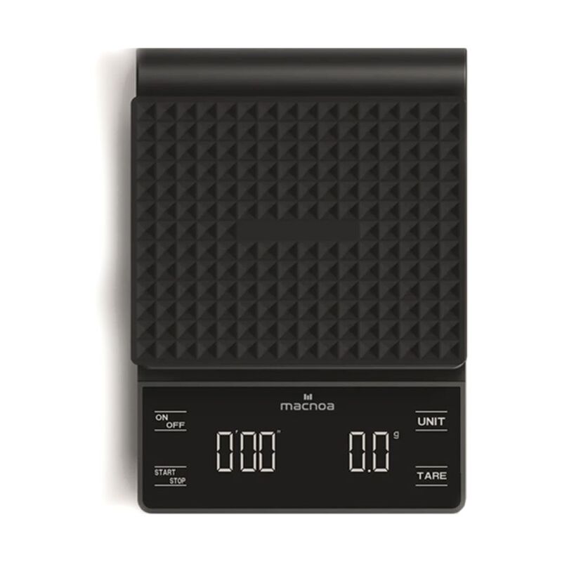 Macnoa Coffee Scale With Timer Black Macnoa Coffee Scale With Timer Black