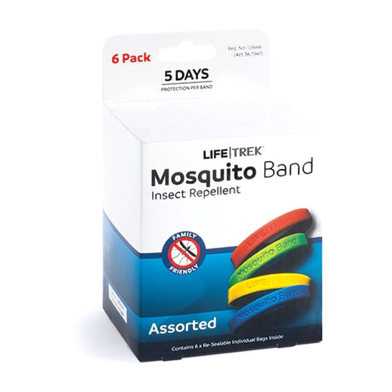Lifetrek Mosquito Band Plain (Pack of 6) Lifetrek Mosquito Band Plain (Pack of 6)