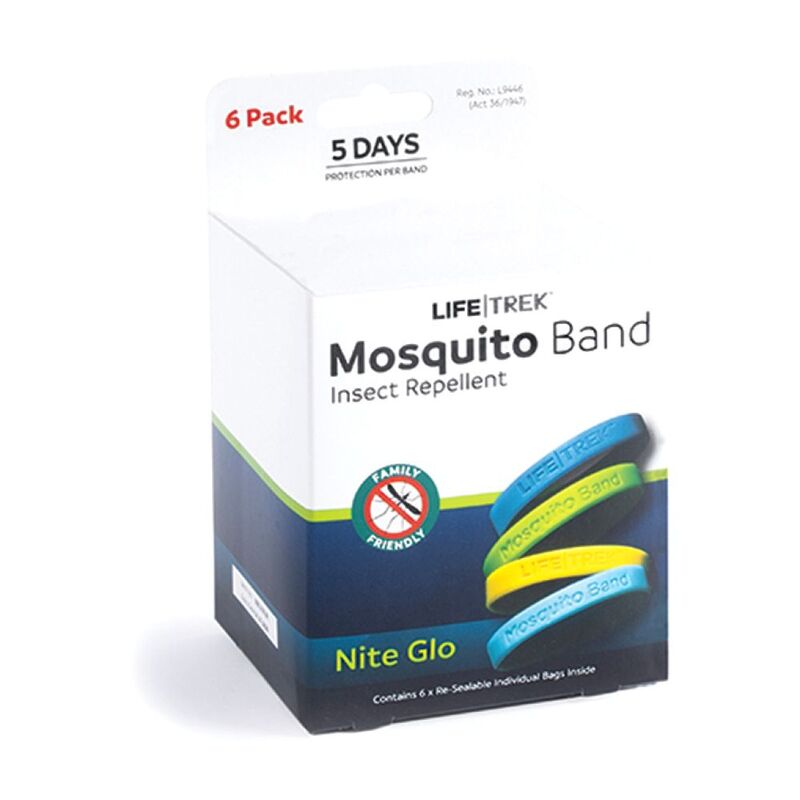 Lifetrek Mosquito Band Nite Glo (Pack of 6) Lifetrek Mosquito Band Nite Glo (Pack of 6)