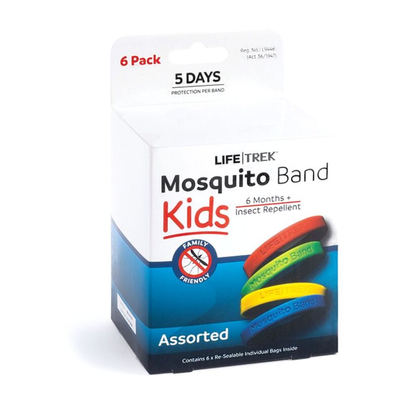 Lifetrek Mosquito Band Kids Plain (Pack of 6) Lifetrek Mosquito Band Kids Plain (Pack of 6)