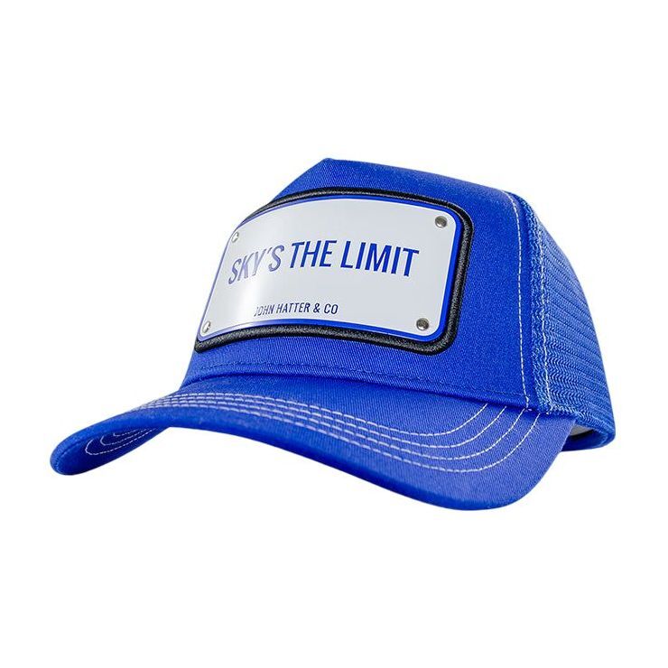 John Hatter Sky's The Limit Unisex Aluminium Edition Mesh Trucker Cap John Hatter Sky's The Limit Unisex Aluminium Edition Mesh Trucker Cap