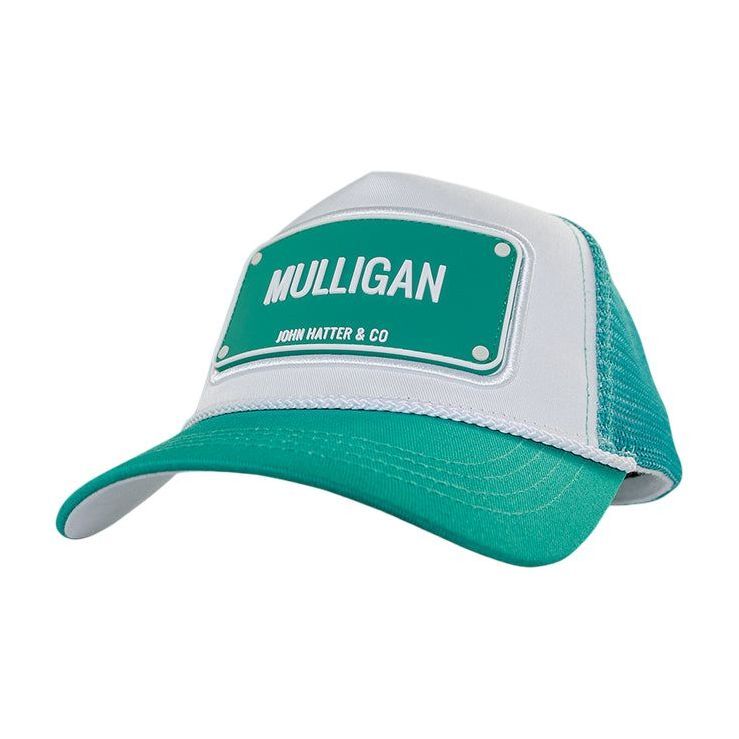 John Hatter Mulligan Unisex Rubber Patch Rubber Edition Mesh Trucker Cap