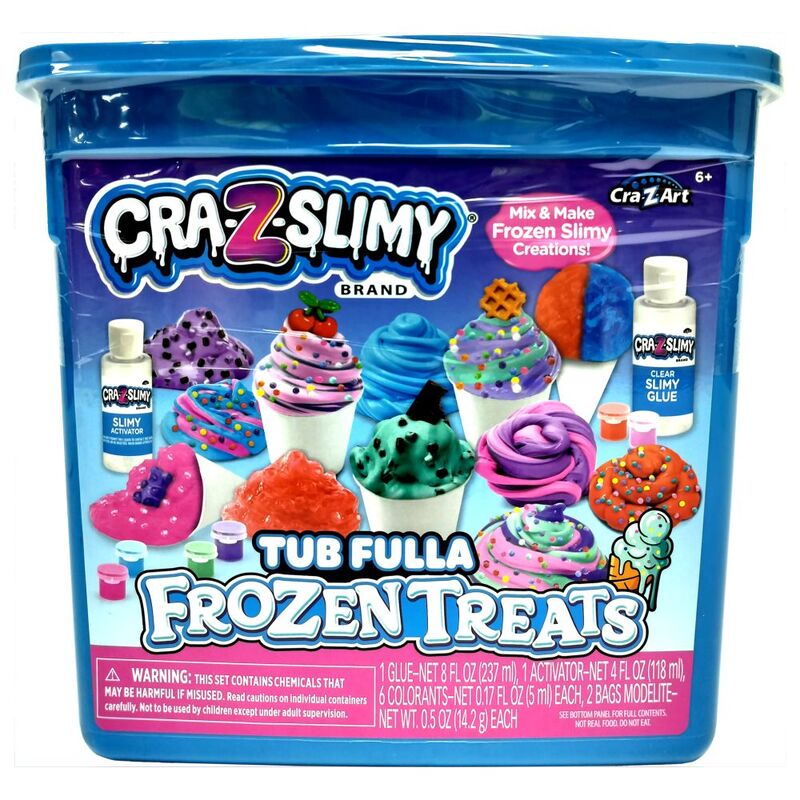 Cra-Z-Slimy Tub Fulla Frozen Treats Slime Cra-Z-Slimy Tub Fulla Frozen Treats Slime