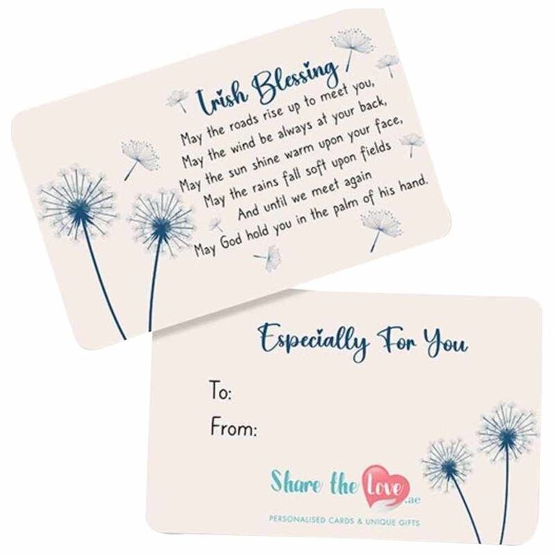 Share The Love Irish Blessing - Affection Greeting Card