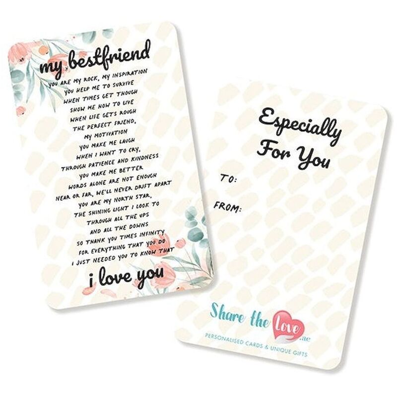 Share the Love My Bestfriend I Love You - Affection Greeting Card Share the Love My Bestfriend I Love You - Affection Greeting Card