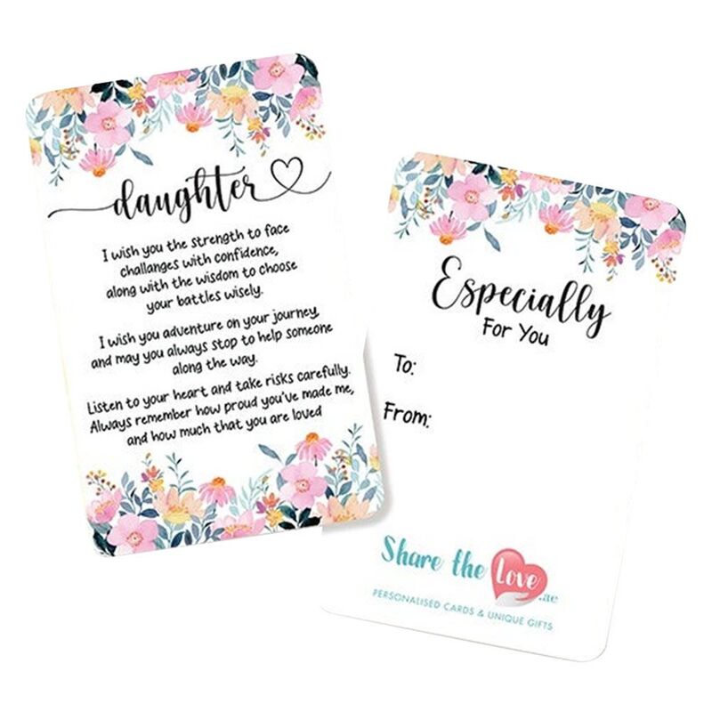 Share The Love Daughter - Affection Greeting Card