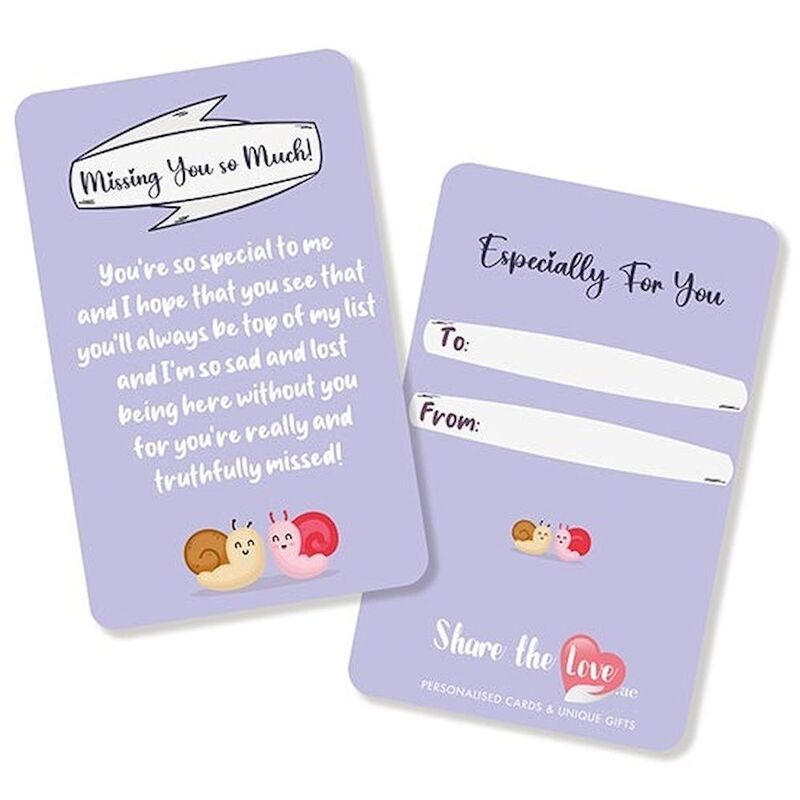 Share the Love Missing You So Much! - Snail Couple Affection Greeting Card Share the Love Missing You So Much! - Snail Couple Affection Greeting Card