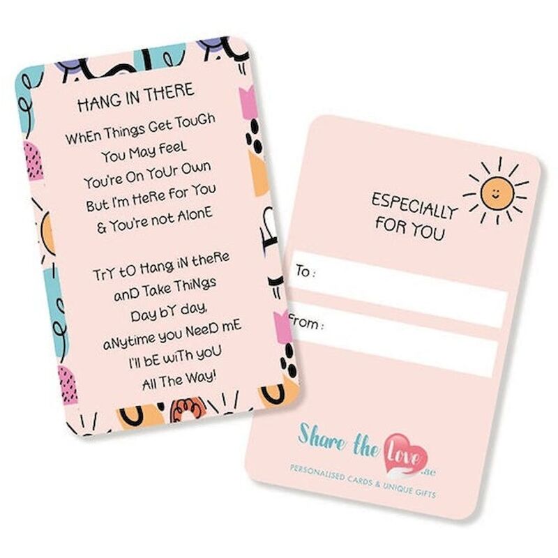 Share the Love Hang In There - Affection Greeting Card