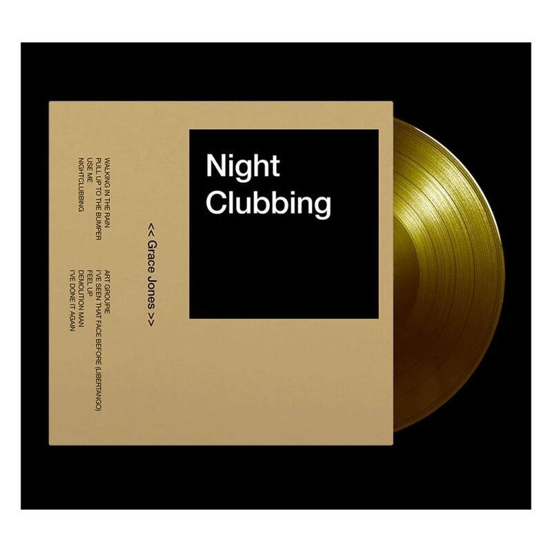 NIGHTCLUBBING (GOLD COLORED VINYL) (LIMITED EDITION) | GRACE JONES  NIGHTCLUBBING (GOLD COLORED VINYL) (LIMITED EDITION) | GRACE JONES