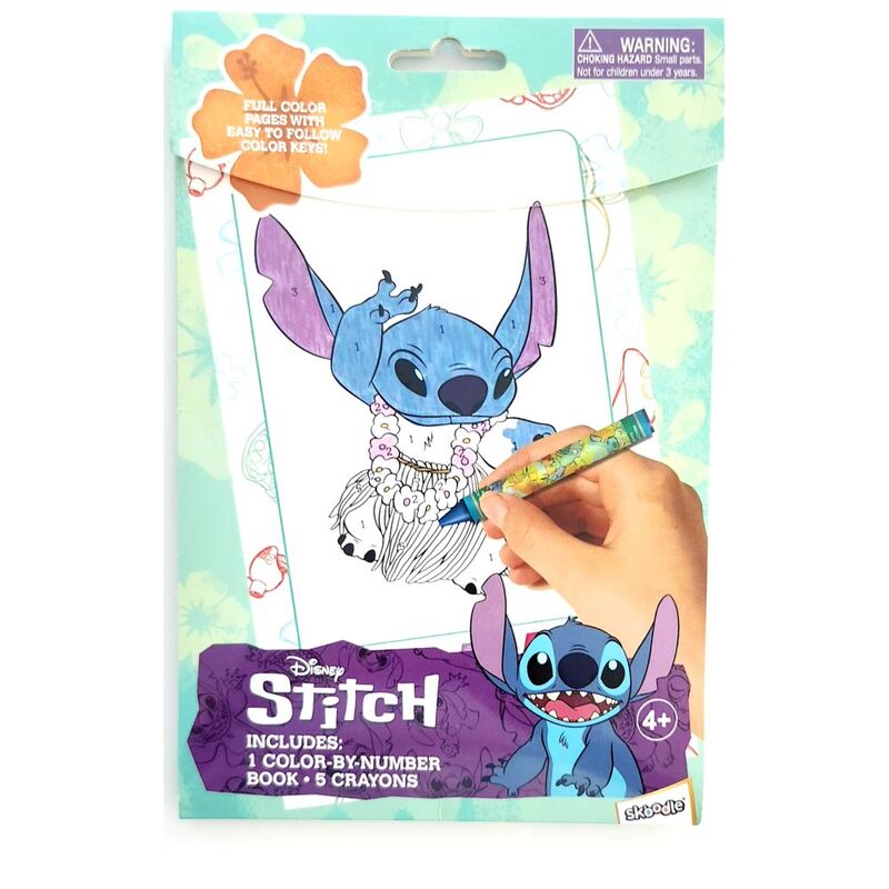 Disney Stitch Color By Number Book Disney Stitch Color By Number Book
