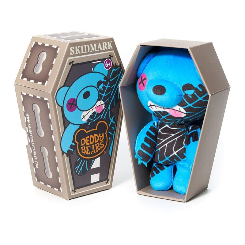 Deddy Bears Series 3 Skidmark In Coffin 5-Inch Plush Deddy Bears Series 3 Skidmark In Coffin 5-Inch Plush
