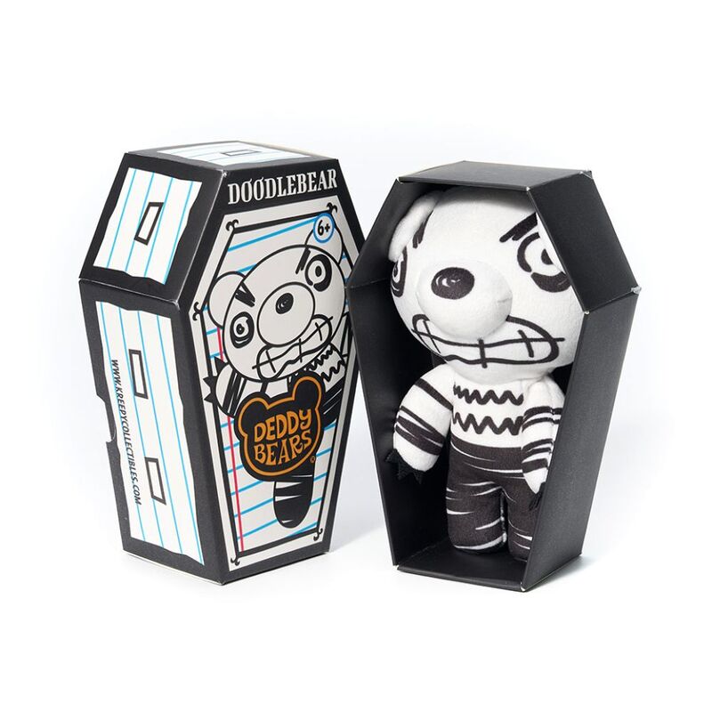 Deddy Bears Series 3 Dooblebear In Coffin 5-Inch Plush Deddy Bears Series 3 Dooblebear In Coffin 5-Inch Plush