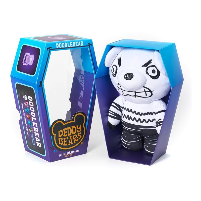 Deddy Bears Series 3 Dooblebear In Coffin 12-Inch Plush Deddy Bears Series 3 Dooblebear In Coffin 12-Inch Plush