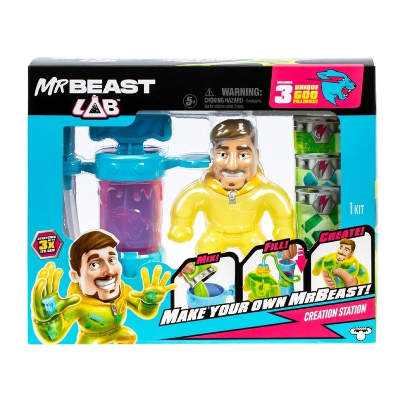 Mr Beast Lab Goo Jit Zu Make Your Own Mrbeast Creation Station Mr Beast Lab Goo Jit Zu Make Your Own Mrbeast Creation Station