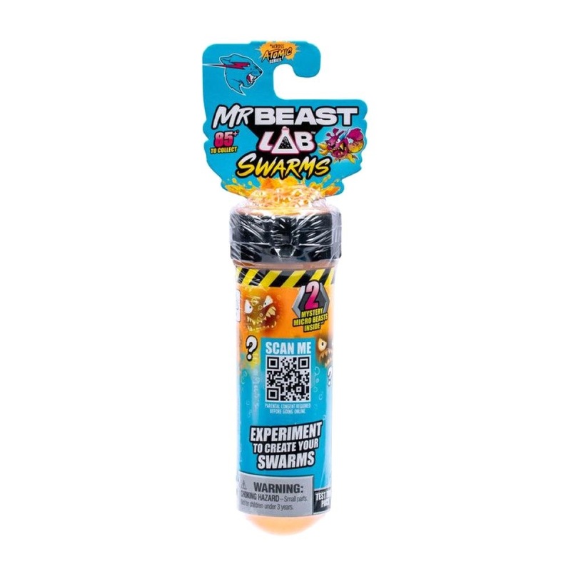 Mr Beast Lab Swarms Season 2 Test Tube Mini Figure Pack (Pack Of 2) (Assortment) Mr Beast Lab Swarms Season 2 Test Tube Mini Figure Pack (Pack Of 2) (Assortment)