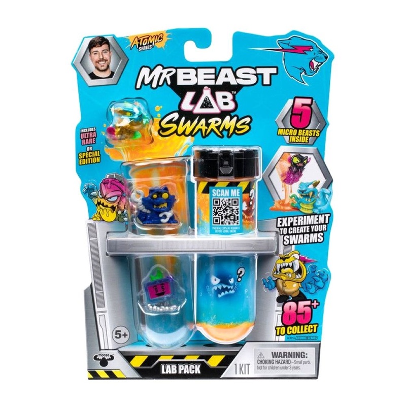 Mr Beast Lab Swarms Season 2 Mini Figure Lab Pack (Pack Of 5) (Assortment) Mr Beast Lab Swarms Season 2 Mini Figure Lab Pack (Pack Of 5) (Assortment)