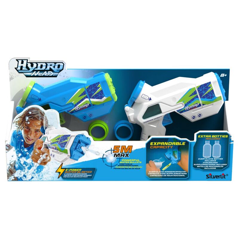 Silverlit Hydro M.A.D Mini Blaster Twin Pack Silverlit Hydro M.A.D Mini Blaster Twin Pack