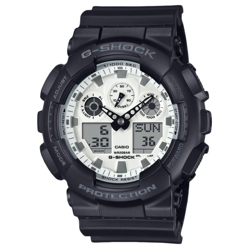 Casio G-Shock Men Digital Casual Watch Ga-100Wd-1Adr Black