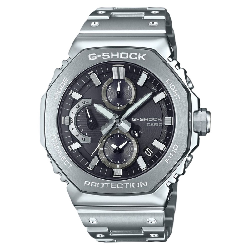 Casio G-Shock Men Full Metal Analog Watch Gmc-B2100D-1Adr Sliver Casio G-Shock Men Full Metal Analog Watch Gmc-B2100D-1Adr Sliver