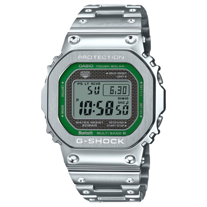 Casio G-Shock Metal Men Watch Gmw-B5000D-3Dr Silver