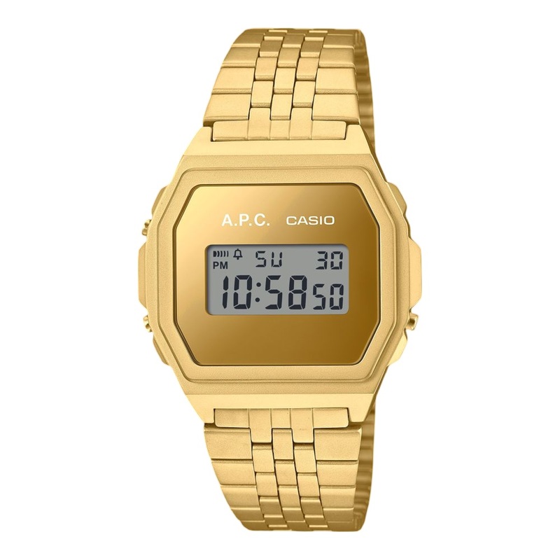 Casio Vintage A.P.C Collaboration Model A1000Acg-9Dr Gold