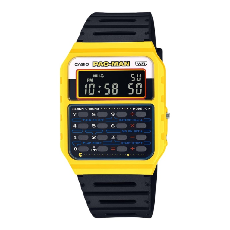 Casio Pac-Man Collaboration Limited Edition Model Ca-53Wpc-1Bdr Yellow Casio Pac-Man Collaboration Limited Edition Model Ca-53Wpc-1Bdr Yellow